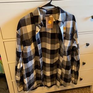 Men’s Plaid Carhartt Shirt-NWT